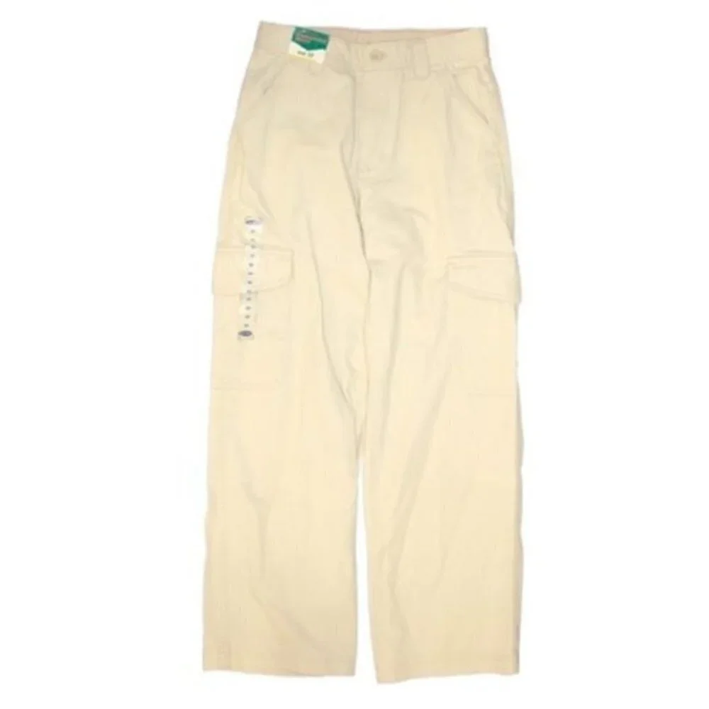 Old Navy Pants 12 Kids NWT Cargo Khaki Unisex Uniform Band School Neutral Basic